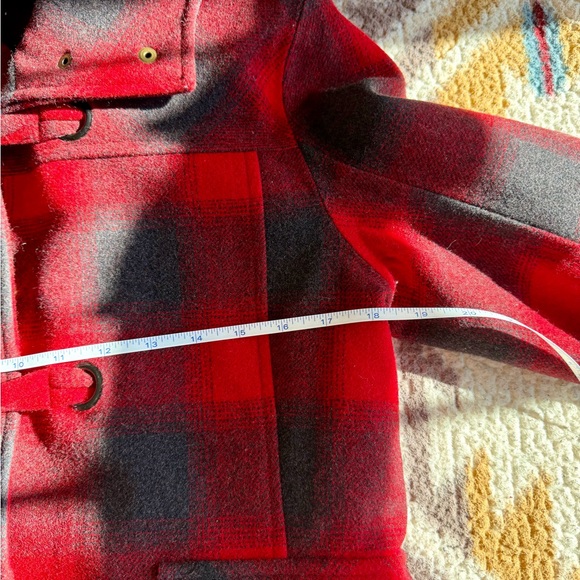 Pendleton Roslyn Plaid Wool Blend Duffle Coat XS - Picture 8 of 12